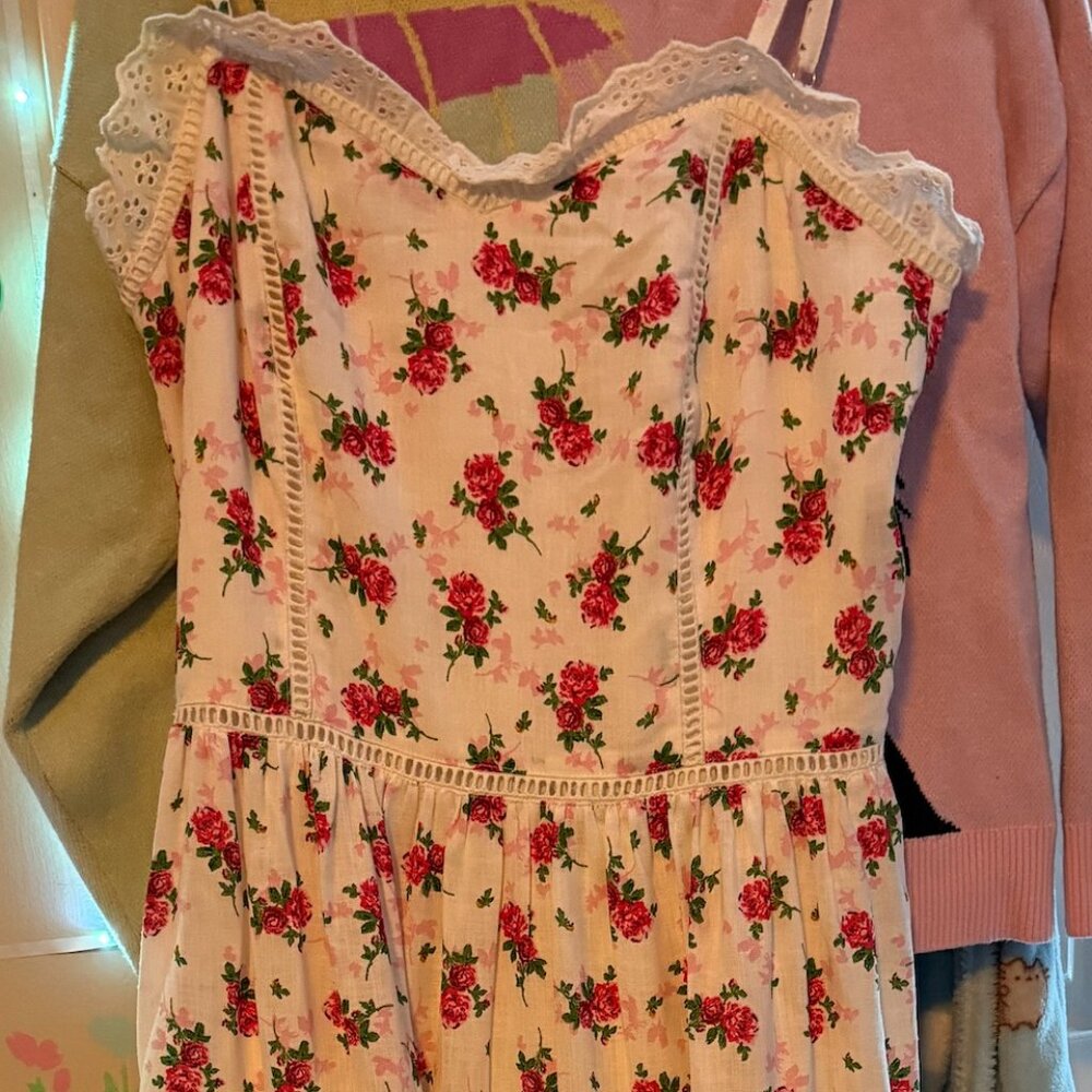 Jessakae Madeline in rosy lace print XL